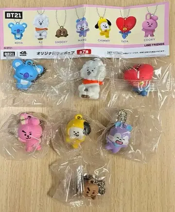 쿠라스시 BT21 오리지널 피규어 컴플리트 세트