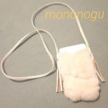모노노그 스마트폰 숄더백 화이트