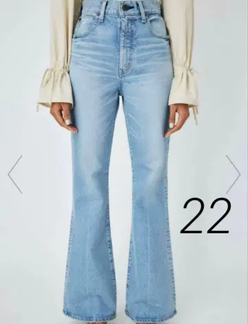 MOUSSY MVS FLARE 데님 팬츠 22인치