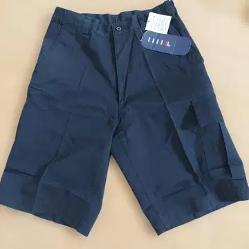 네이비 카고 숏팬츠 S