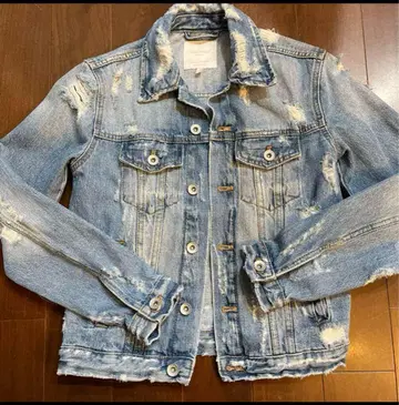 ZARA 데미지 가공 G XS 사이즈