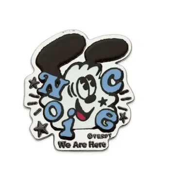 NOICE X VERDY PIN - SILVER
