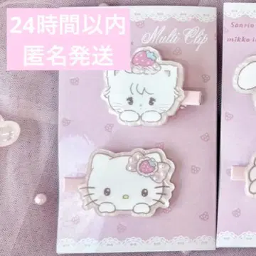 mikko 무스 키티 산리오 헬로키티 앞머리 헤어 클립