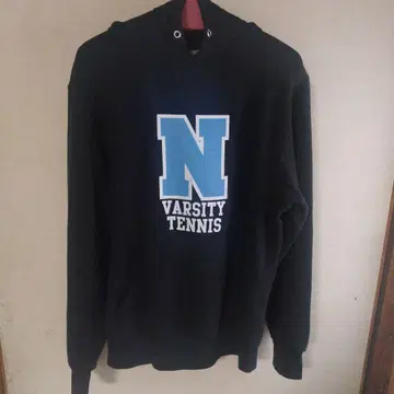 블랙 N VARSITY TENNIS 후드티