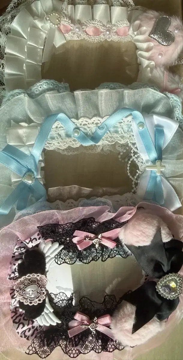 Lace toploader top loader decoration wts