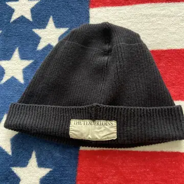 Tenderloin 비니 니트 캡 텐더 로인 블랙