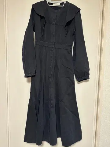 moussy 데님 롱 원피스