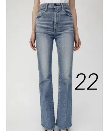 MOUSSY MVS FLARE 데님 팬츠 22인치