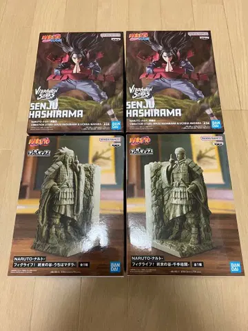 NARUTO 피그라이프 센쥬 하시라마 우치하 마다라 피규어 4체 세트