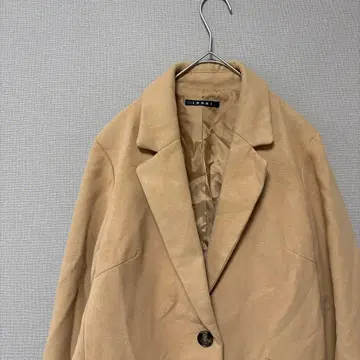 잉그 체스터 코트(M) 카멜 롱 코트 심플 성인 깔끔