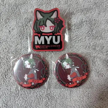 VALIS MYU 캔뱃지 오나마에 아크릴 배지