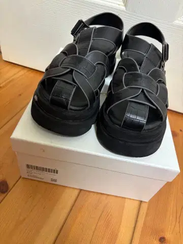 HARE 여성용 샌들 265298 블랙 MEDIUM