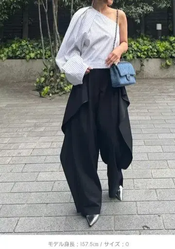 새상품 Cygne 사이드 플레어 팬츠 Ron drawer yori