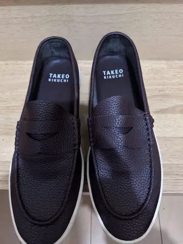 TAKEO KIKUCHI 다크 브라운 로퍼
