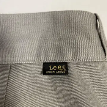 70s Lee 치노 팬츠 블랙 택 그레이 UNION MADE