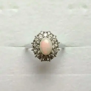 오사카 간사이 만박 만박2025 네팔관 오팔 실버 반지 프리 사이즈