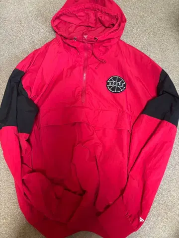 Fanatics 아노락 후드티 XL 레드