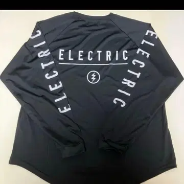 ELECTRIC 블랙 긴팔 티셔츠 드라이 롱 슬리브
