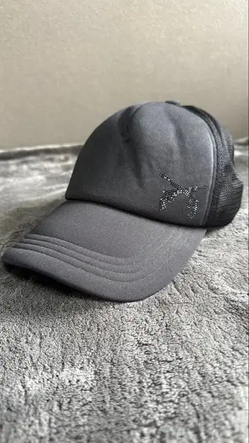 roar 로아 큐빅 로고 캡 소가죽 메쉬 블랙 size 1