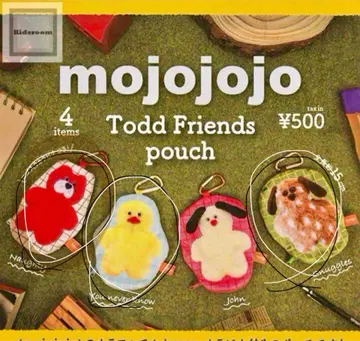 새상품 mojojojo Todd Friends pouch 3개 세트