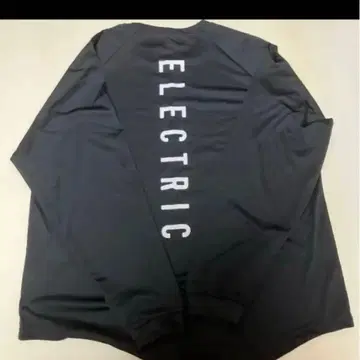 ELECTRIC 블랙 긴팔 티셔츠 드라이 롱 슬리브