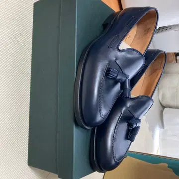 CROCKET&JONES CAVENDISH3 네이비 태슬 로퍼