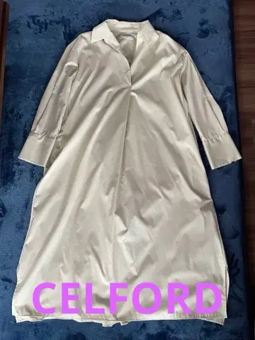[ 새상품 미사용 ] CELFORD 셔츠 원피스 긴팔