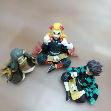 렌고쿠 쿄쥬로 카마도 탄지로 네즈코 피규어 세트