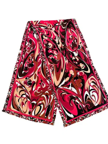 EMILIO PUCCI 에밀리오 푸치 스톨 스카프 RED 빨간색