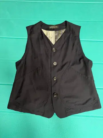 GEOFFREY B.SMALL 스트라이프 베스트, Piacenza