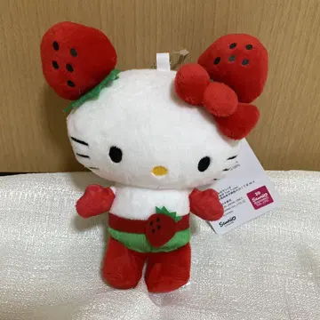 레어! 산리오 헬로키티 마스코트 참 (이치고망) 아베일