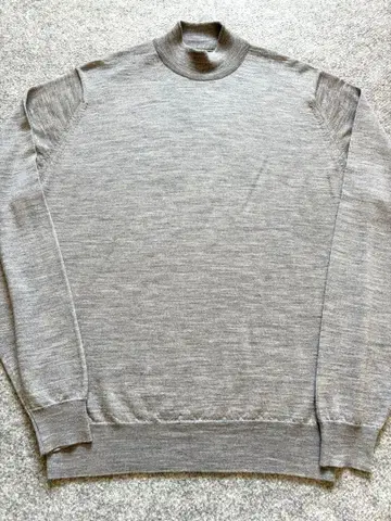 [ 새상품급 ] JOHN SMEDLEY 존스메들리 모크넥 울 니트