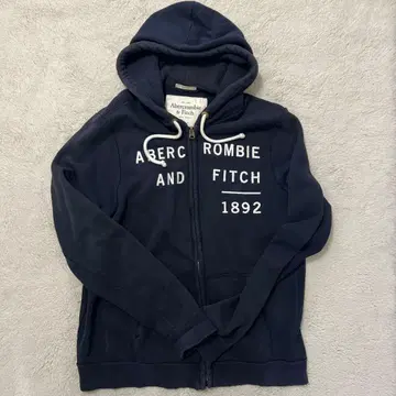 Abercrombie & Fitch 네이비 후드티