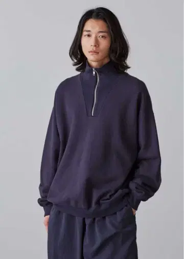 Y HEAVY WEIGHT FLEECE HALF ZIP