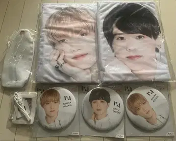 INI 담요 캔 배지 파우치 패스 케이스