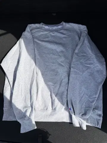Champion 그레이 스웨트 셔츠 2XL