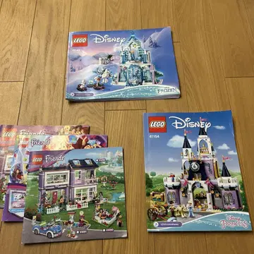 LEGO Disney & Friends 세트 설명서와 부품
