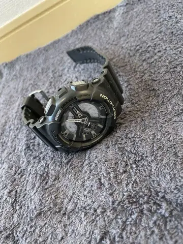G-SHOCK GA-100 블랙 배터리 방전