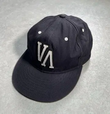 90s RVCA 야구 모자 가죽 네이비