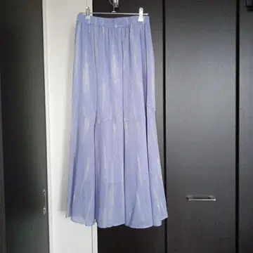 JEANASiS 연보라 롱 스커트