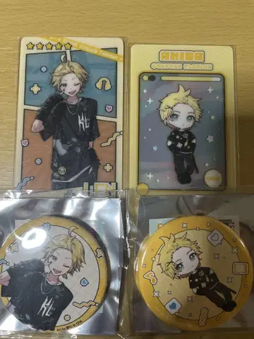 카가미네 렌 돈키호테 지뢰 캔뱃지 클리어 카드