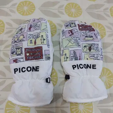 PICONE 코믹 패턴 골프용 미튼