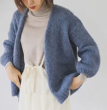 TRICOTS JEAN MARC 로우 게이지 가디건 북유럽 생활 잡화점
