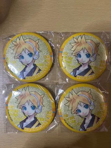 카가미네 렌 키라키라 캔뱃지