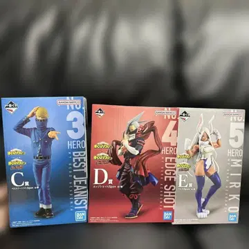 히로아카 제일복권 the top5 C상 D상 E상 세트 피규어