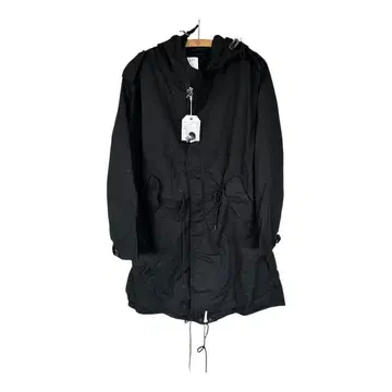 미사용 HOUSTON M-51 피쉬테일 후드티 BK XXXS