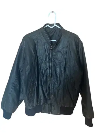 y2k archive 00s MA-1 leather jacket