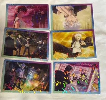 주술회전 팬파레 클리어 카드 불꽃놀이 게임센터 총 6점