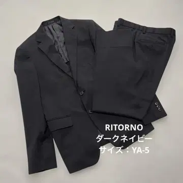 RITORNO 다크 네이비 비즈니스 정장 2 버튼