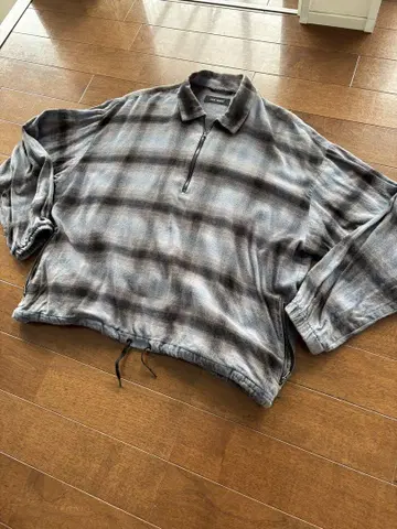 vainl archive 하프 지퍼 셔츠 nonnative